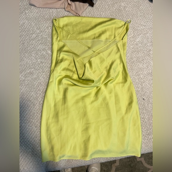 NWT Lovers and Friends Boa Mini Dress in Green - revolve - size Medium - Picture 7 of 7